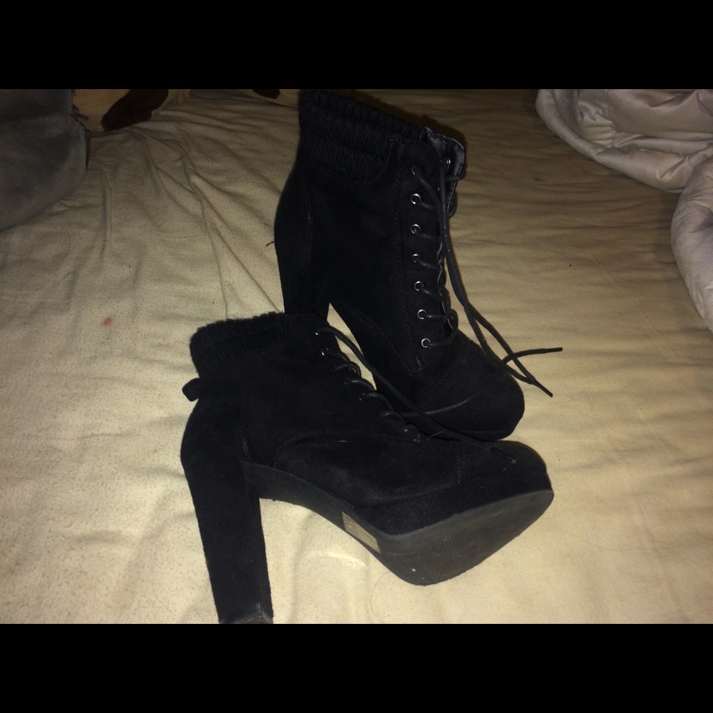 Charlotte Russe High Heel Boots